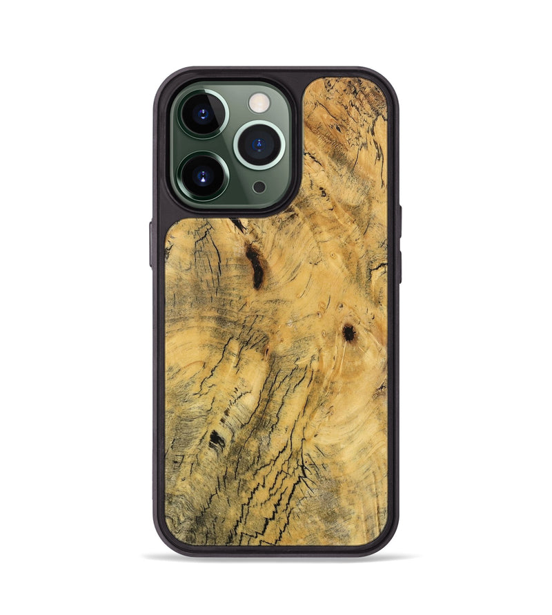 iPhone 13 Pro Wood Phone Case - Rodger (Wood Burl, 746794)