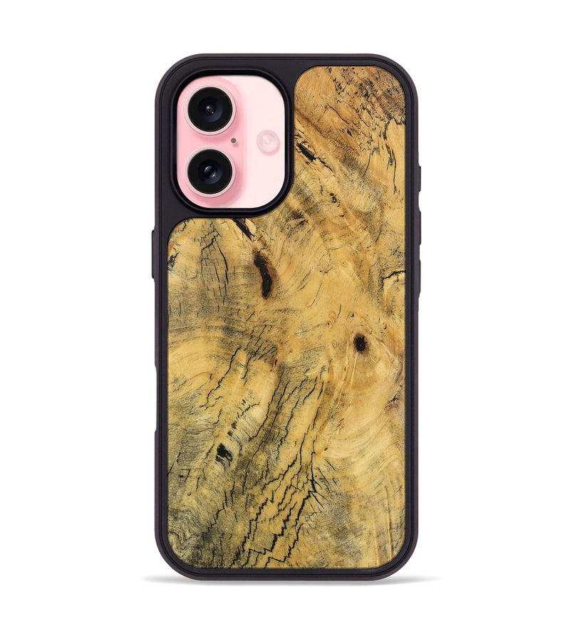 iPhone 16 Wood Phone Case - Rodger (Wood Burl, 746794)