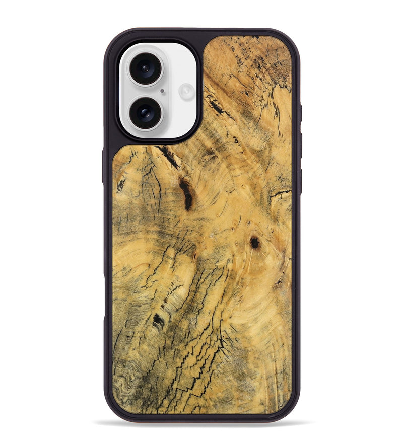 iPhone 16 Plus Wood Phone Case - Rodger (Wood Burl, 746794)