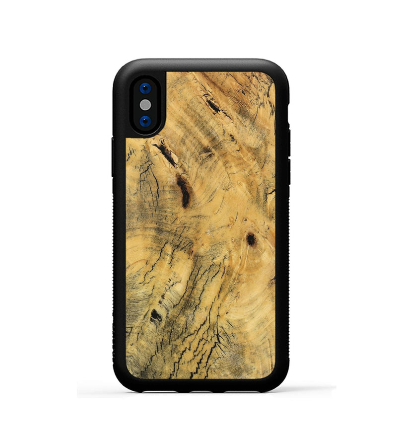 iPhone Xs Wood Phone Case - Rodger (Wood Burl, 746794)