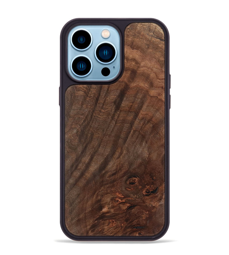 iPhone 14 Pro Max Wood Phone Case - Marely (Wood Burl, 746795)