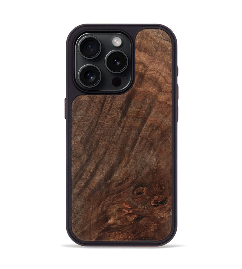 iPhone 15 Pro Wood Phone Case - Marely (Wood Burl, 746795)