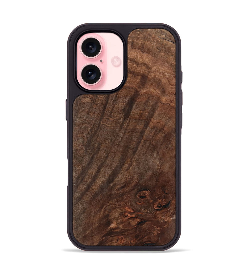 iPhone 16 Wood Phone Case - Marely (Wood Burl, 746795)