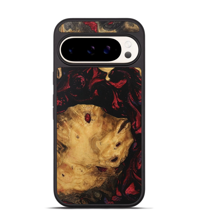 Pixel 9 Pro Wood Phone Case - Normand (Red, 746798)