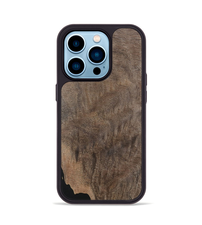 iPhone 14 Pro Wood Phone Case - Lennox (Wood Burl, 746799)