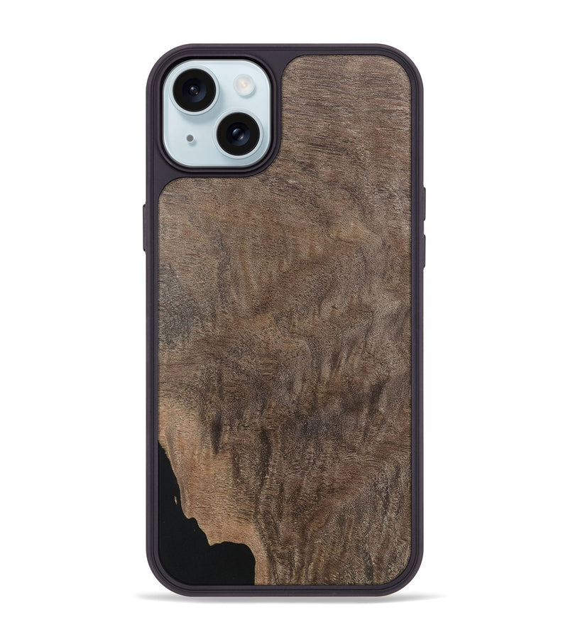 iPhone 15 Plus Wood Phone Case - Lennox (Wood Burl, 746799)