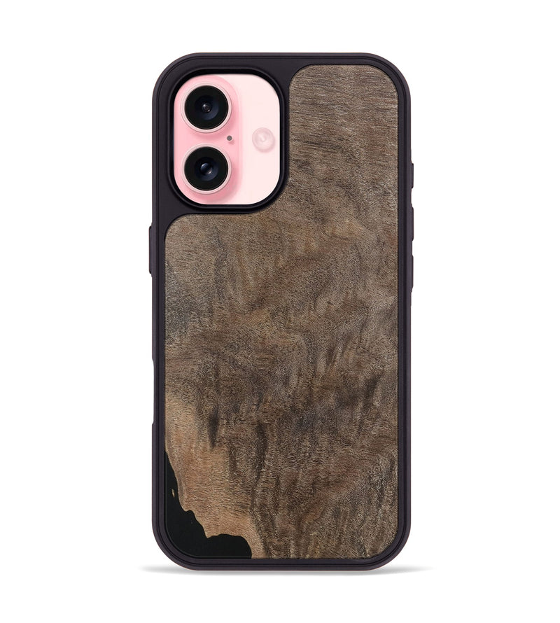 iPhone 16 Wood Phone Case - Lennox (Wood Burl, 746799)