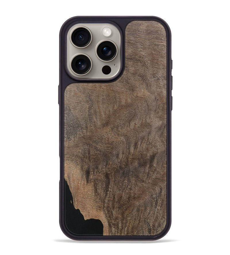 iPhone 16 Pro Max Wood Phone Case - Lennox (Wood Burl, 746799)