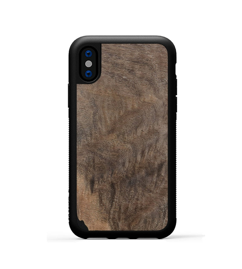 iPhone Xs Wood Phone Case - Lennox (Wood Burl, 746799)