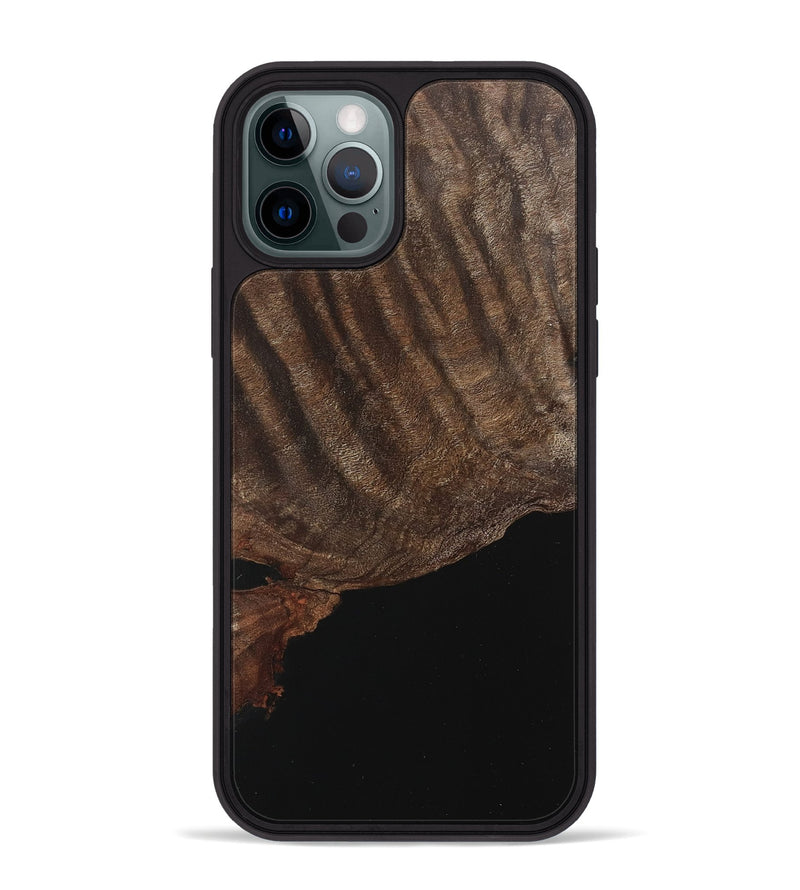 iPhone 12 Pro Max Wood Phone Case - Earlene (Wood Burl, 746800)