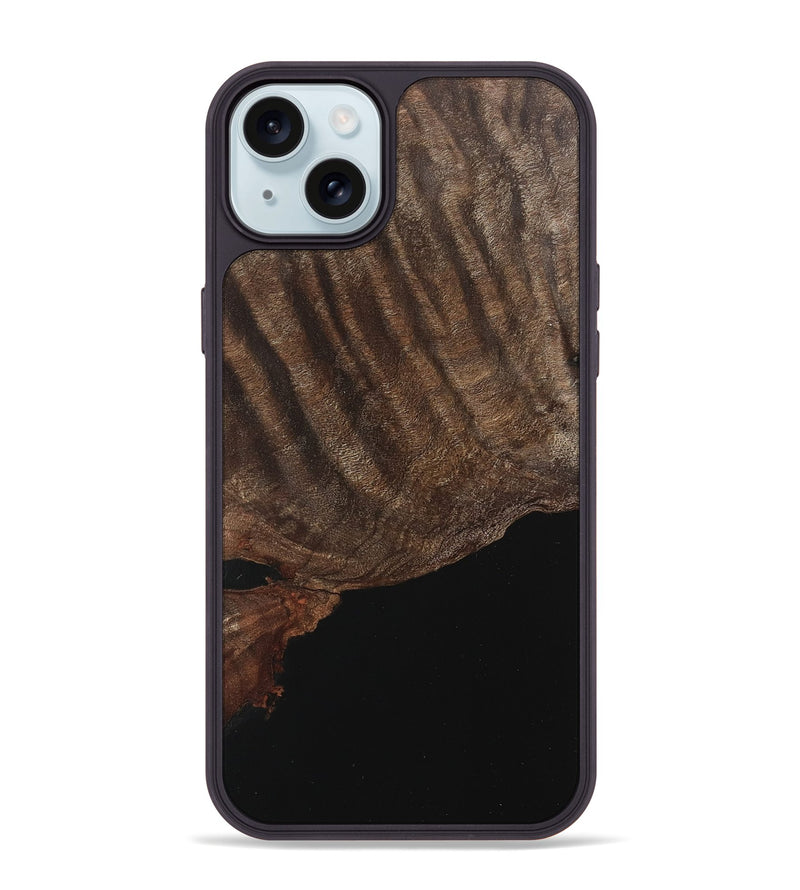 iPhone 15 Plus Wood Phone Case - Earlene (Wood Burl, 746800)