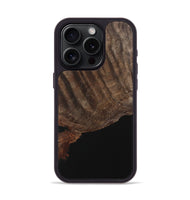 iPhone 15 Pro Wood Phone Case - Earlene (Wood Burl, 746800)