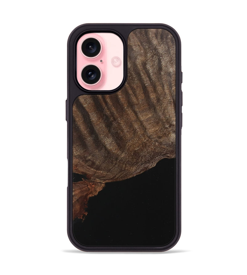 iPhone 16 Wood Phone Case - Earlene (Wood Burl, 746800)