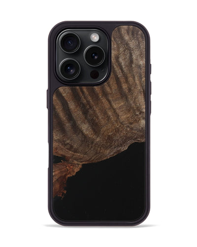 iPhone 16 Pro Wood Phone Case - Earlene (Wood Burl, 746800)