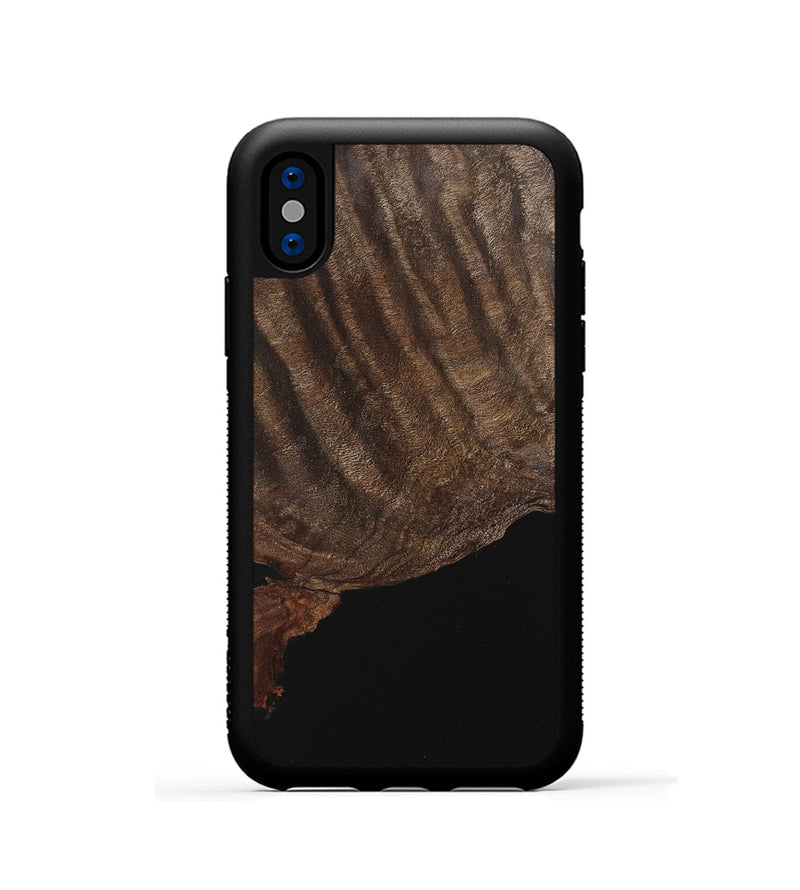 iPhone Xs Wood Phone Case - Earlene (Wood Burl, 746800)