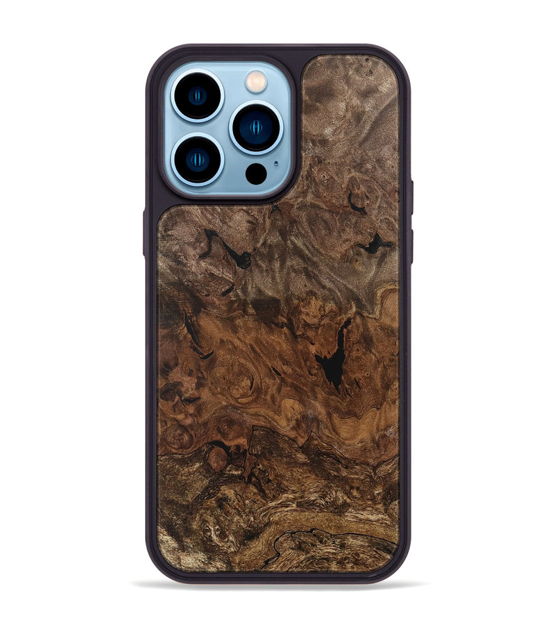 iPhone 14 Pro Max Wood Phone Case - Mikayla (Wood Burl, 746803)