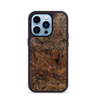 iPhone 14 Pro Wood Phone Case - Mikayla (Wood Burl, 746803)