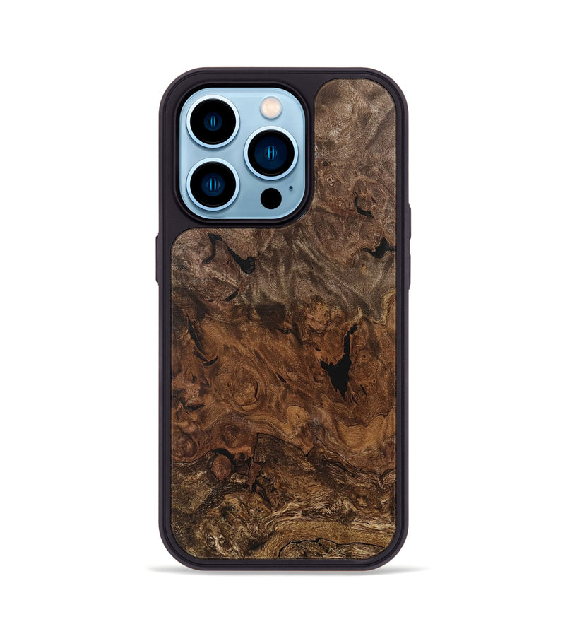 iPhone 14 Pro Wood Phone Case - Mikayla (Wood Burl, 746803)