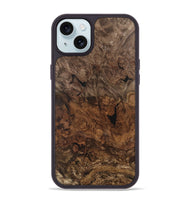 iPhone 15 Plus Wood Phone Case - Mikayla (Wood Burl, 746803)