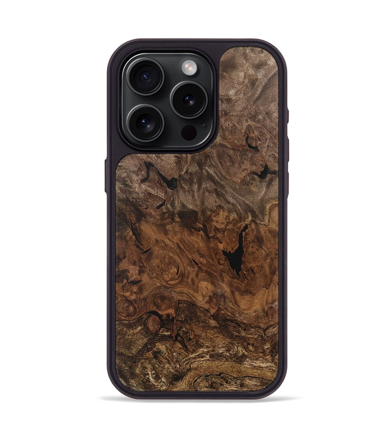 iPhone 15 Pro Wood Phone Case - Mikayla (Wood Burl, 746803)