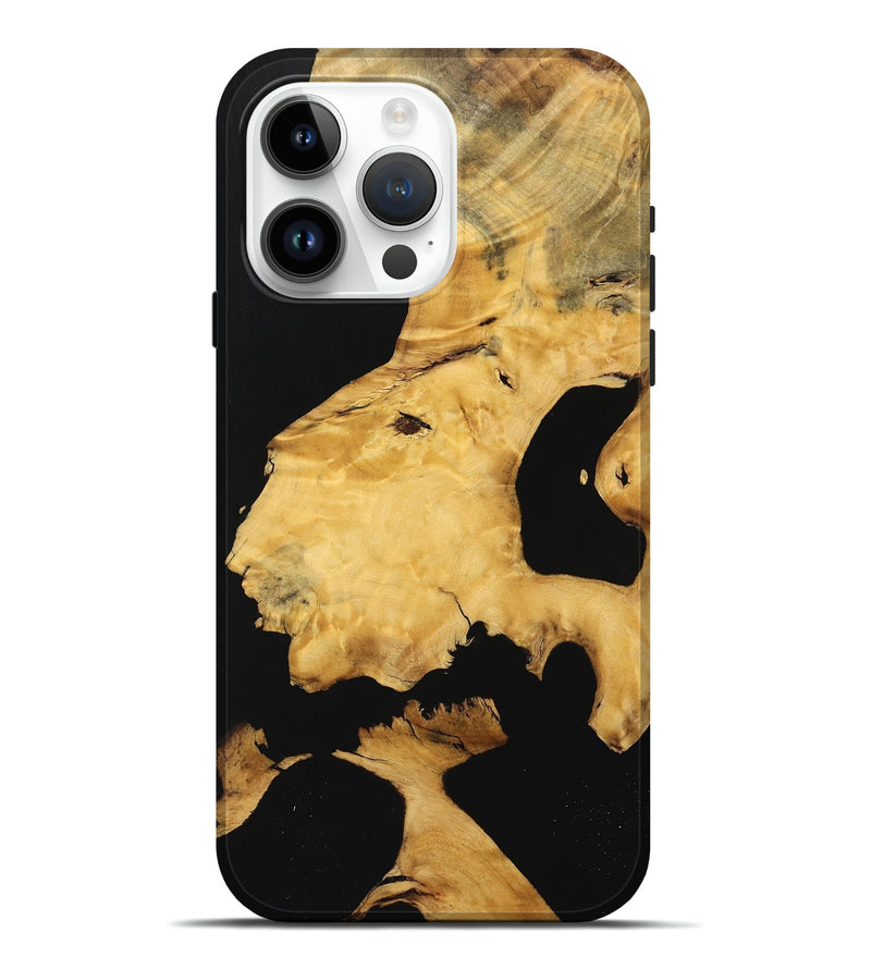 iPhone 15 Pro Max Wood Live Edge Phone Case - Nataly (Wood Burl, 746810)