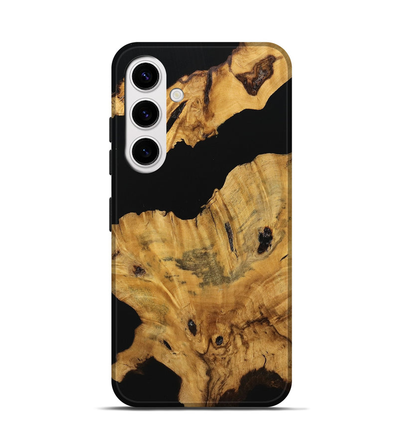 Galaxy S25 Wood Live Edge Phone Case - Poppy (Wood Burl, 746816)