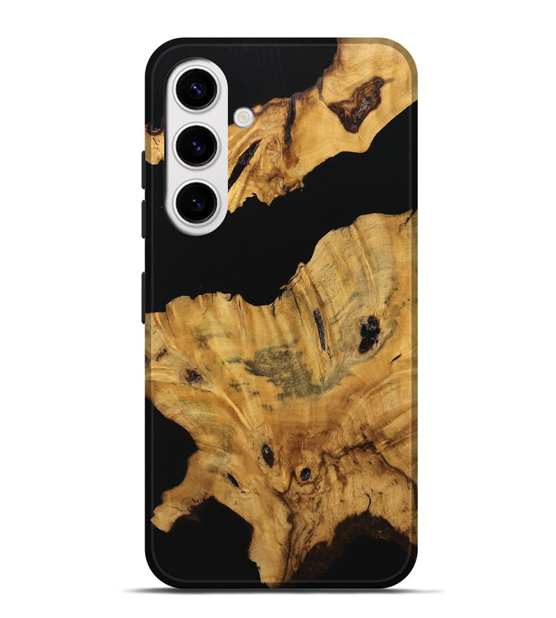 Galaxy S25 Plus Wood Live Edge Phone Case - Poppy (Wood Burl, 746816)