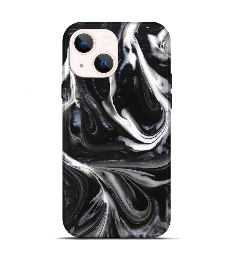 iPhone 13 ResinArt Live Edge Phone Case - Tamatha (Black & White, 746817)