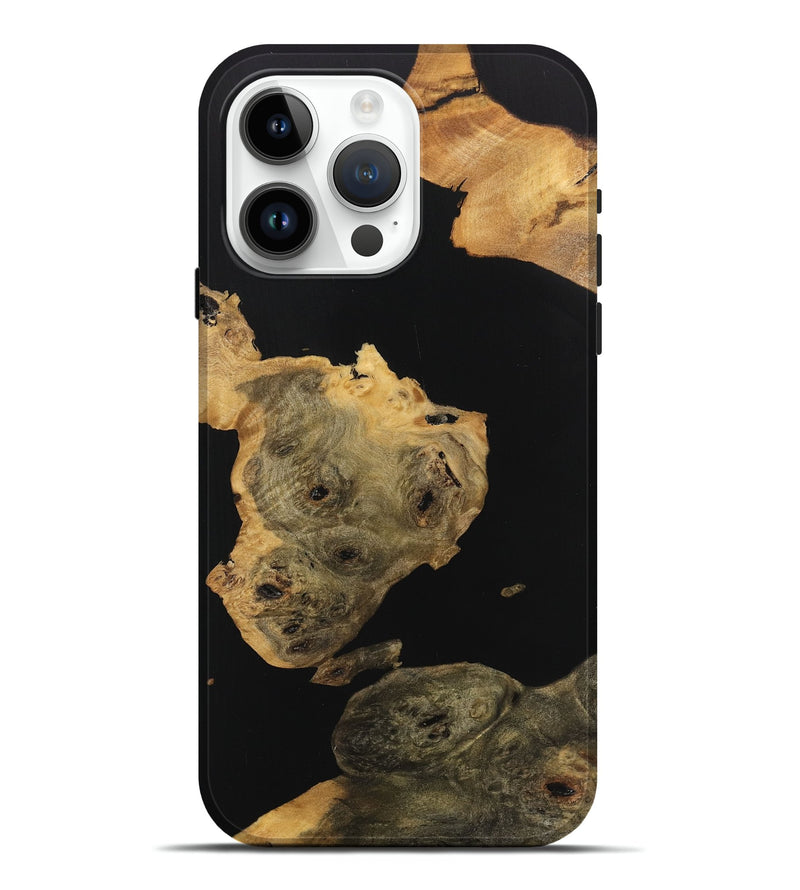 iPhone 15 Pro Max Wood Live Edge Phone Case - Madyson (Wood Burl, 746819)