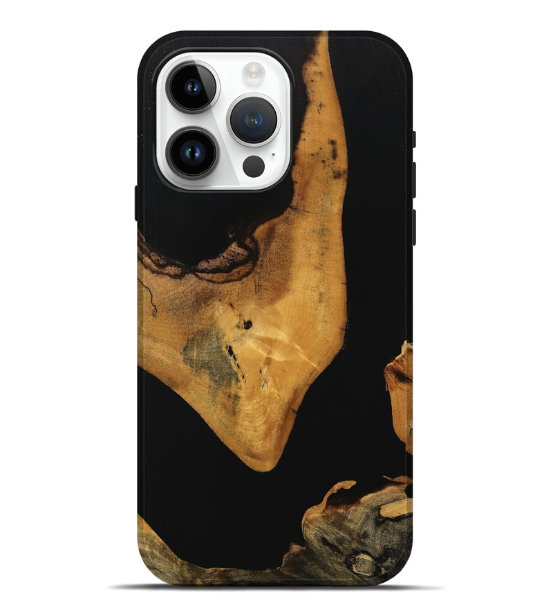 iPhone 15 Pro Max Wood Live Edge Phone Case - Sigmund (Wood Burl, 746820)