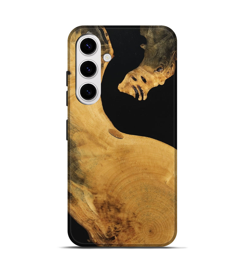 Galaxy S25 Wood Live Edge Phone Case - Bettie (Wood Burl, 746835)