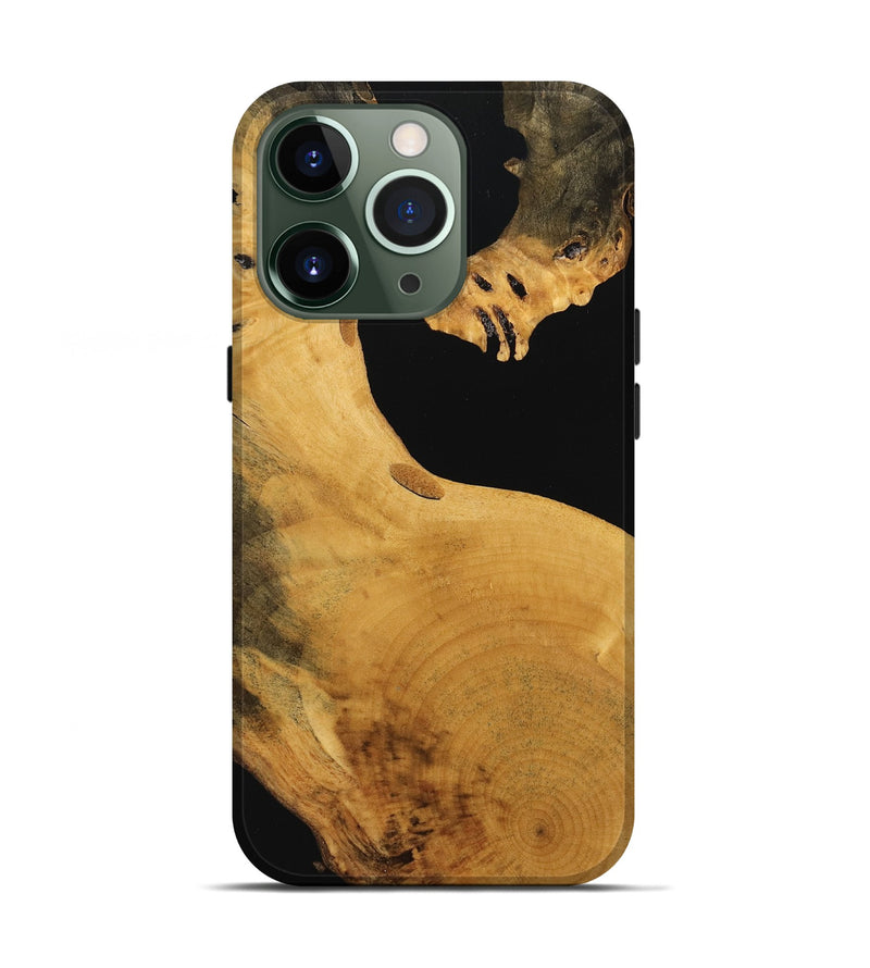 iPhone 13 Pro Wood Live Edge Phone Case - Bettie (Wood Burl, 746835)