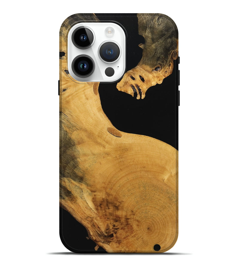 iPhone 15 Pro Max Wood Live Edge Phone Case - Bettie (Wood Burl, 746835)