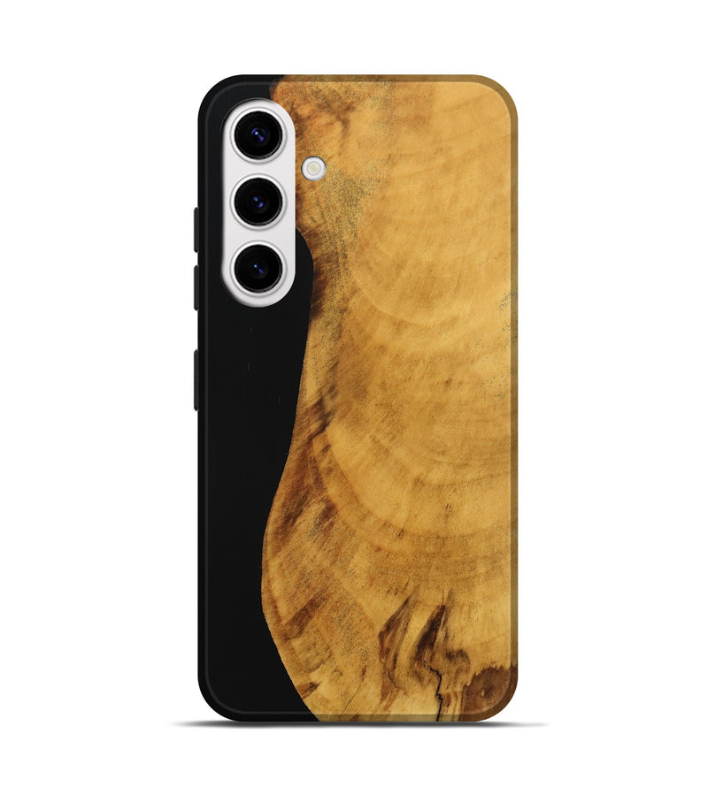 Galaxy S25 Wood Live Edge Phone Case - Mandy (Wood Burl, 746836)