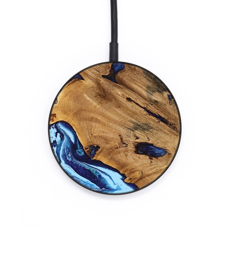 Circle Wood Wireless Charger - Kaiser (Blue, 746847)