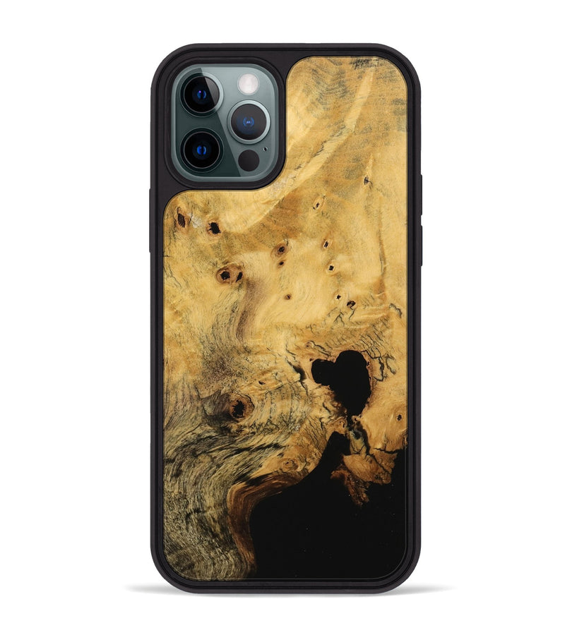 iPhone 12 Pro Max Wood Phone Case - Buford (Wood Burl, 746851)