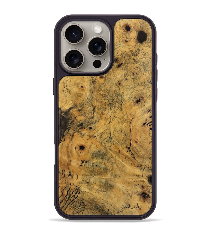 iPhone 16 Pro Max Wood Phone Case - Hunter (Wood Burl, 746852)