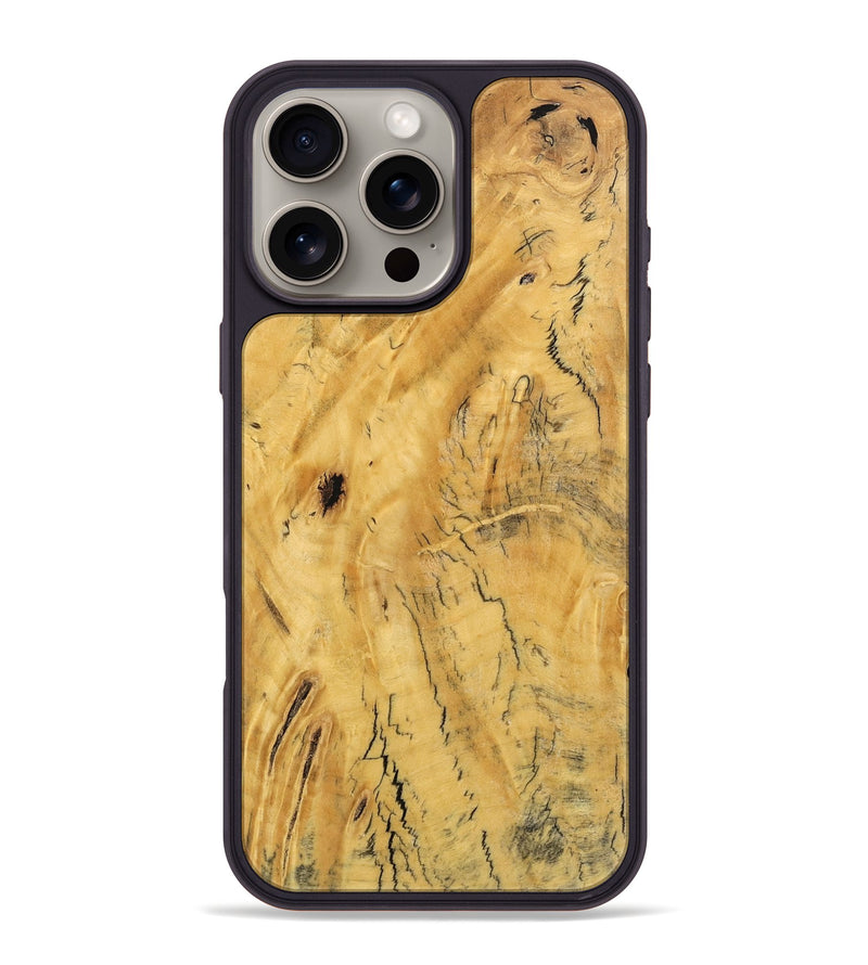 iPhone 16 Pro Max Wood Phone Case - Asaiah (Wood Burl, 746854)