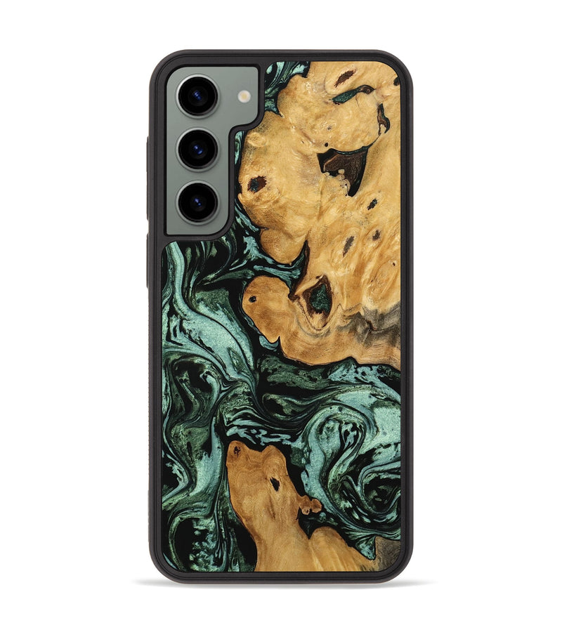 Galaxy S23 Plus Wood Phone Case - Tiana (Green, 746855)