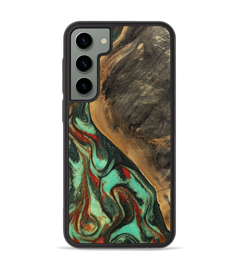 Galaxy S23 Plus Wood Phone Case - Anna (Green, 746857)