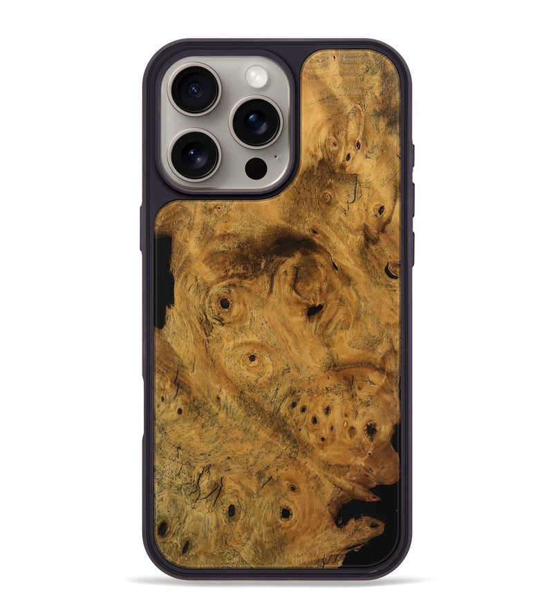 iPhone 16 Pro Max Wood Phone Case - Olin (Wood Burl, 746864)