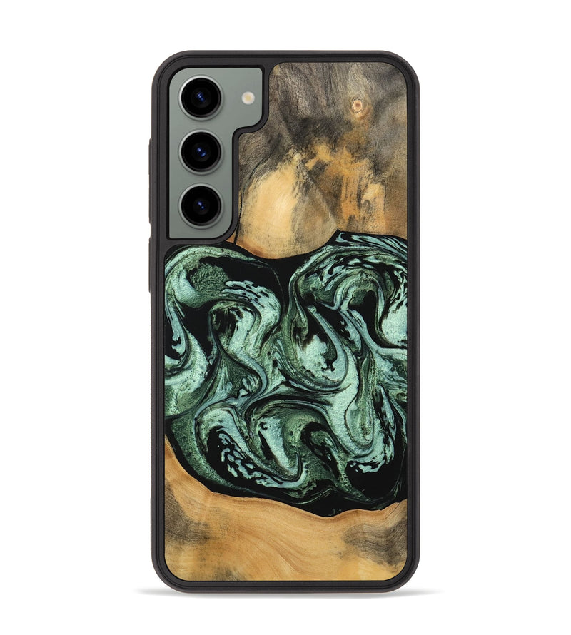 Galaxy S23 Plus Wood Phone Case - Damion (Green, 746867)