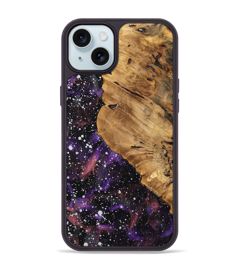 iPhone 15 Plus Wood Phone Case - Ethel (Cosmos, 746877)