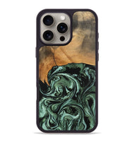 iPhone 16 Pro Max Wood Phone Case - Hobert (Green, 746892)