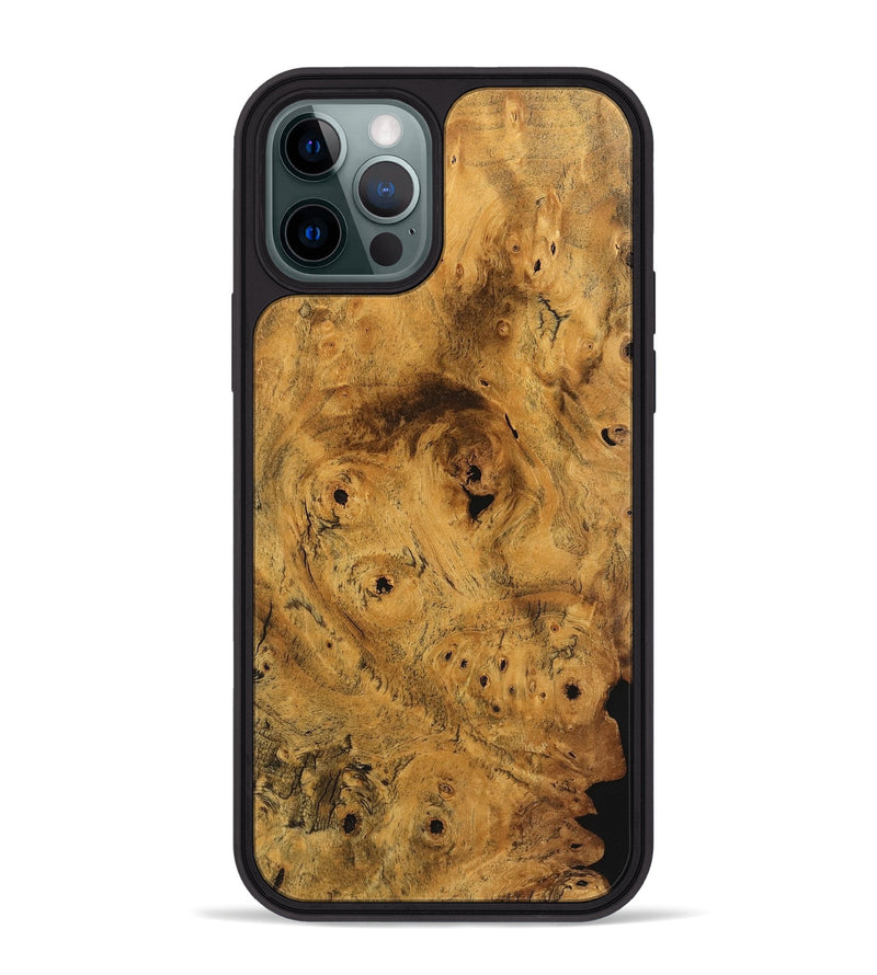 iPhone 12 Pro Max Wood Phone Case - Carlos (Wood Burl, 746893)