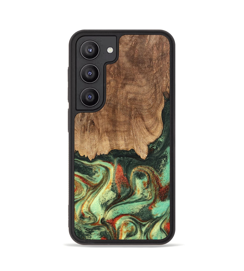 Galaxy S23 Wood Phone Case - Taniya (Green, 746895)