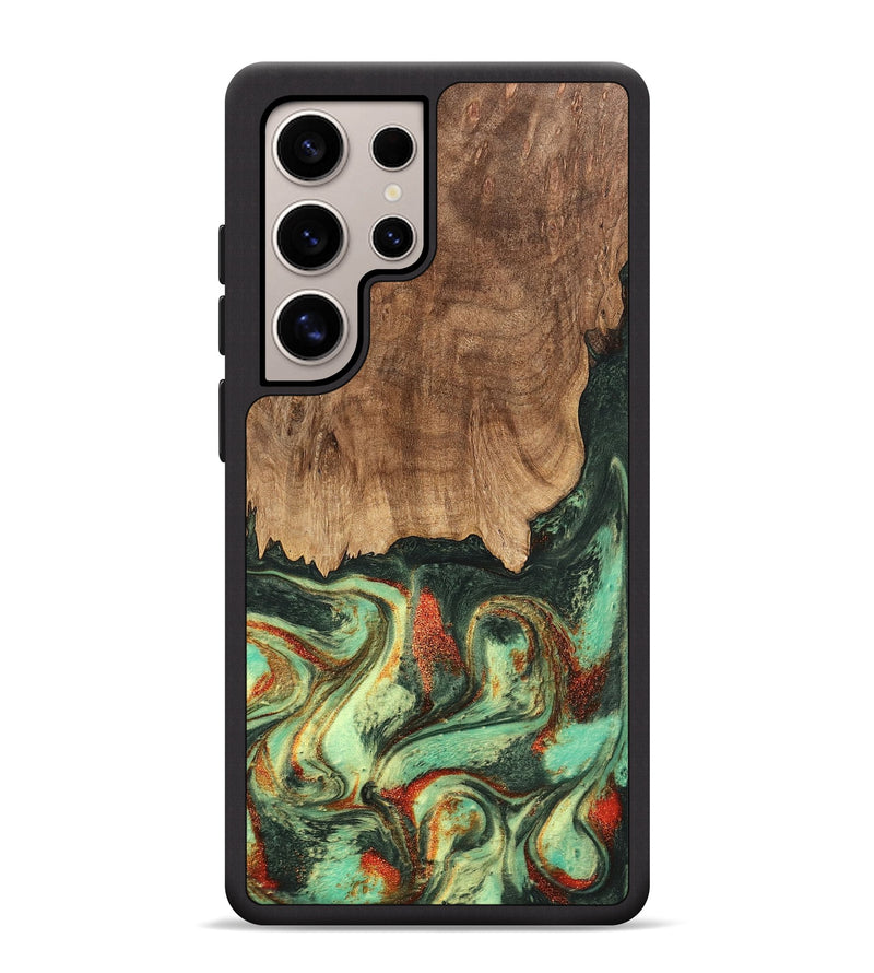 Galaxy S25 Ultra Wood Phone Case - Taniya (Green, 746895)