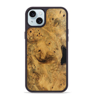 iPhone 15 Plus Wood Phone Case - Cruz (Wood Burl, 746898)