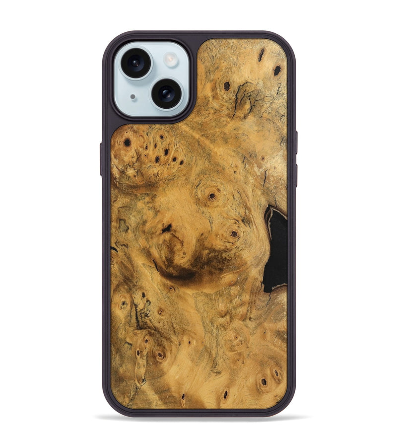 iPhone 15 Plus Wood Phone Case - Cruz (Wood Burl, 746898)