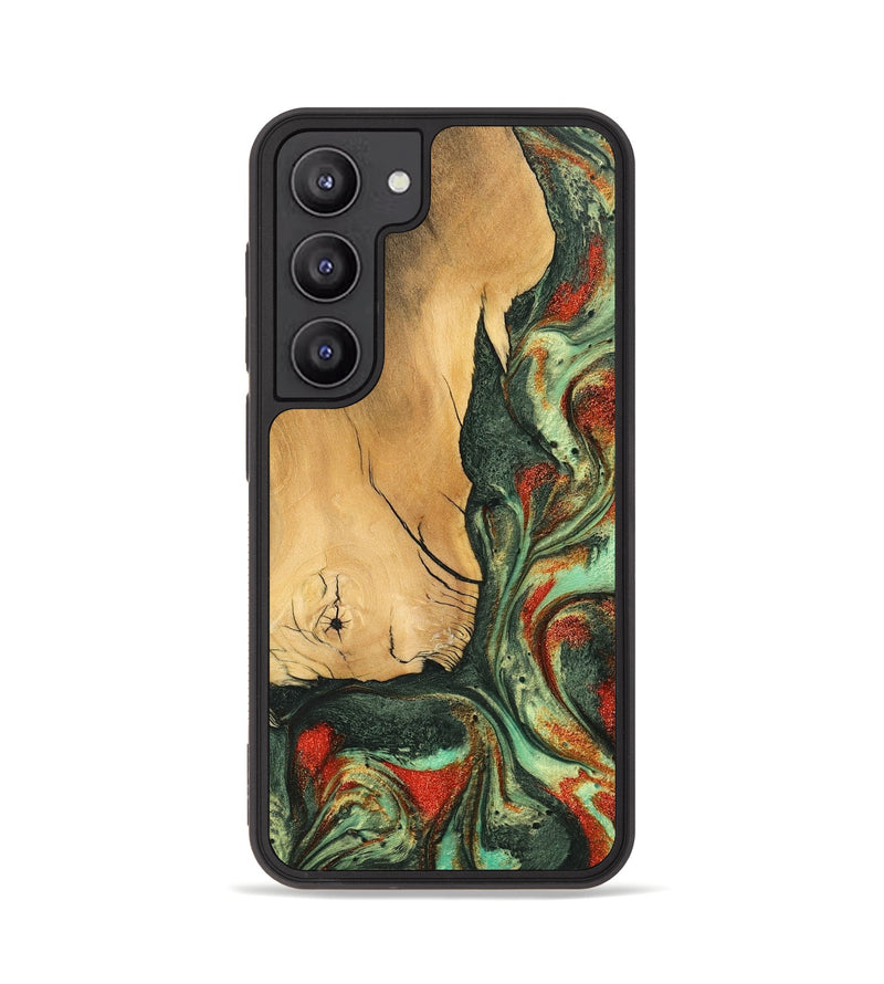 Galaxy S23 Wood Phone Case - Zora (Green, 746900)